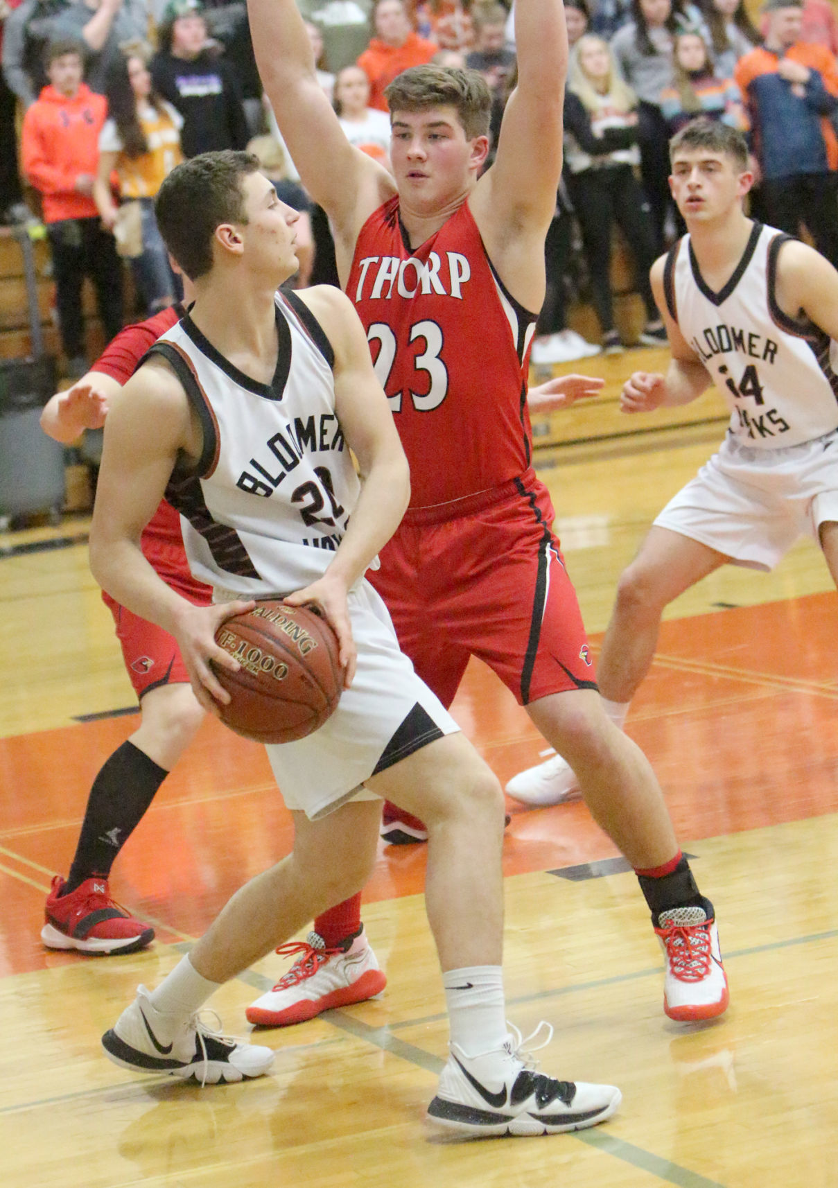 Thorp at Bloomer boys basketball 1-13-20